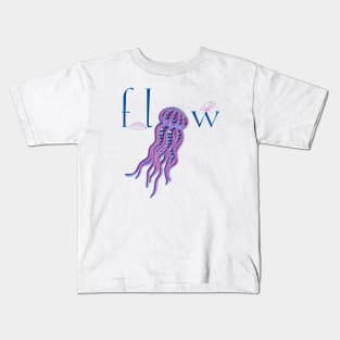 Flow Jellyfish Kids T-Shirt